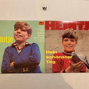 Heintje – Self Titled + Dein Schonster Tag – German Vinyl LP Records